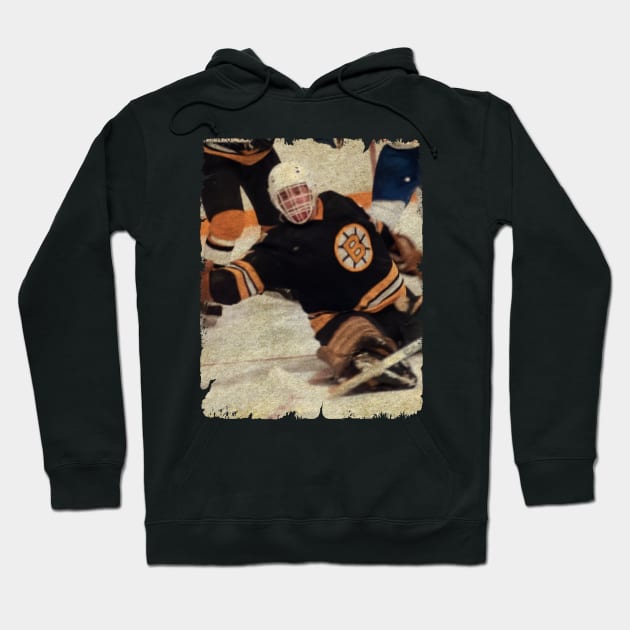 Mike Moffat, 1982 in Boston Bruins (18 GP) Hoodie by Momogi Project
